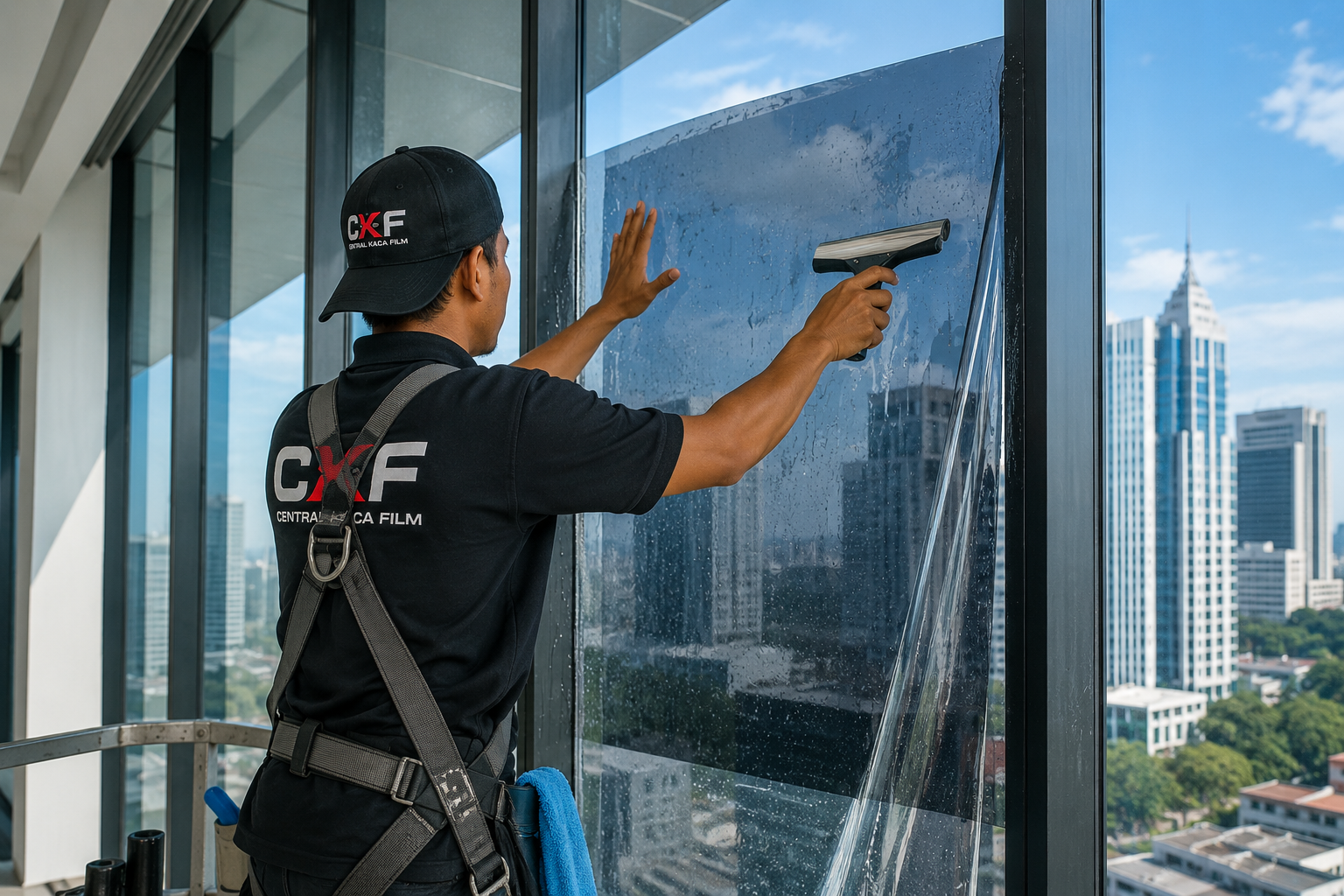 Kaca Film Gedung Solo Sukoharjo
