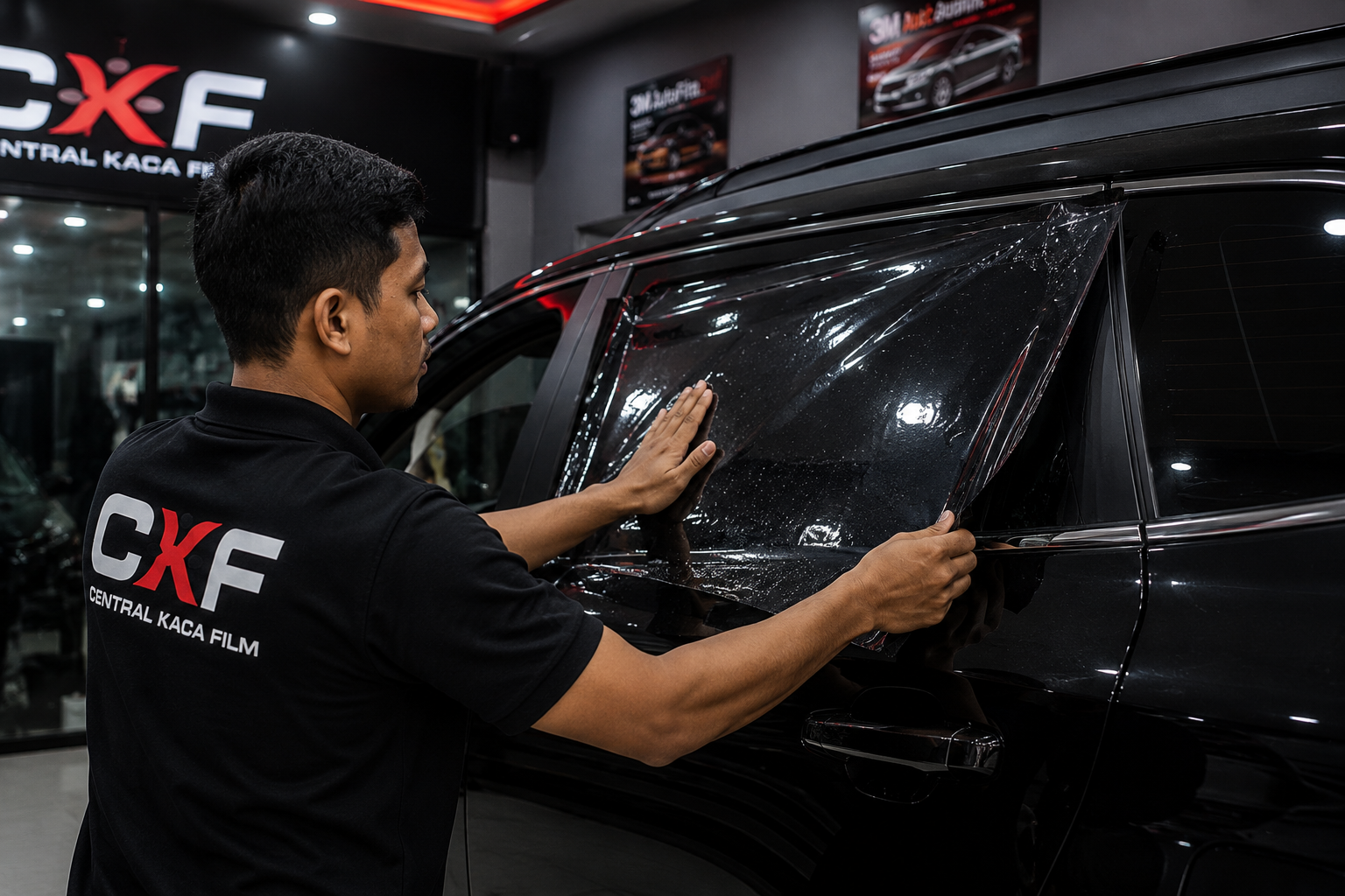 Pemasangan Kaca Film Mobil Solo Sukoharjo